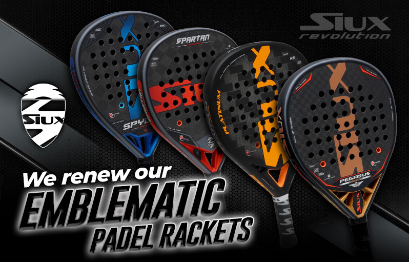 Siux padel rackets 
